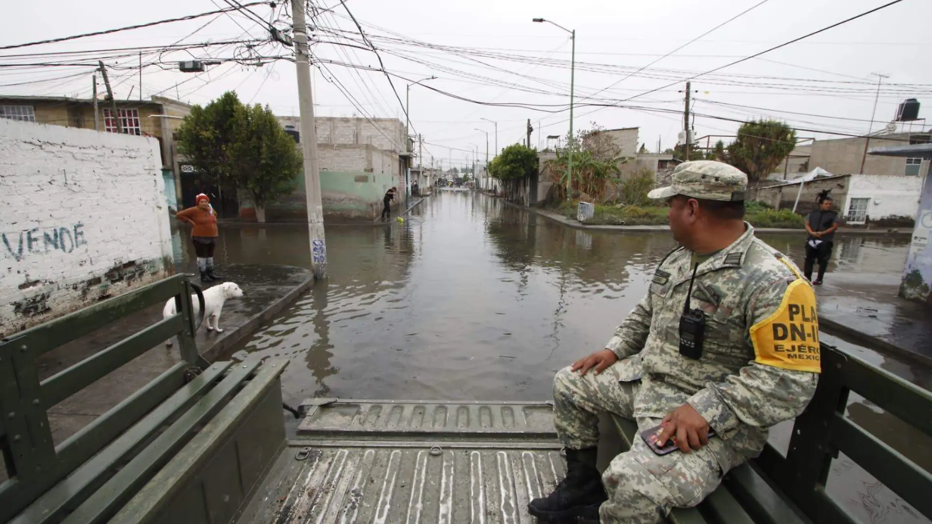 Encharcamientos en Chalco 